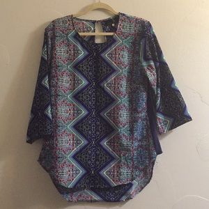 ‼️BUNDLE ME‼️ Blue Rain Blouse